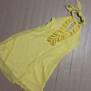 Beautiful chiffon halter dress